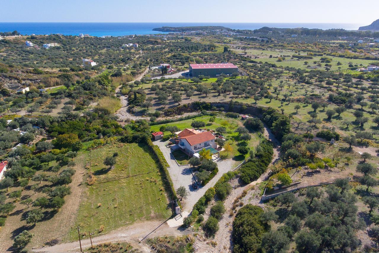 Olive Private Villa Swimming Pool 5 Bdr Kolymbia Rhodes Exterior photo